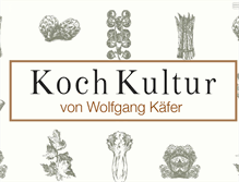 Tablet Screenshot of koch-kultur.at